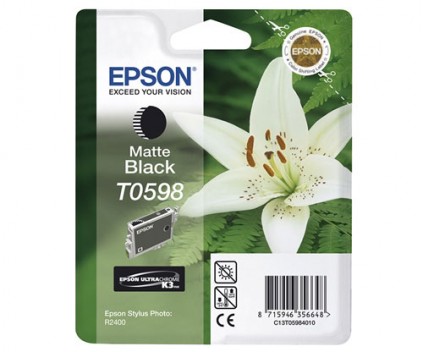 Tinteiro Original Epson T0598 Preto Matte 13ml