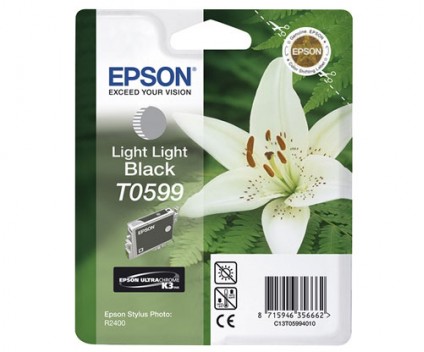 Tinteiro Original Epson T0599 Preto Ultra Claro 13ml