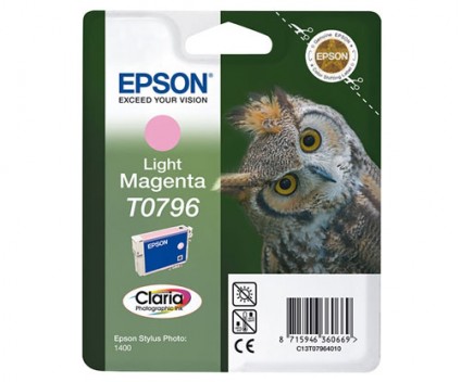 Tinteiro Original Epson T0796 Magenta Claro 11ml