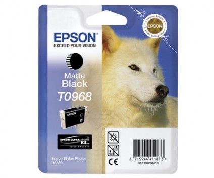 Tinteiro Original Epson T0968 Preto Matte 11.4ml