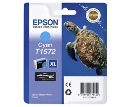 Tinteiro Original Epson T1572 Cyan 25.9ml