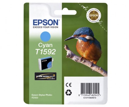 Tinteiro Original Epson T1592 Cyan 17ml