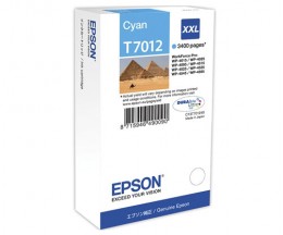 Tinteiro Original Epson T7012 Cyan 34.2ml ~ 3.400 Paginas