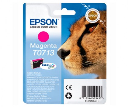 Tinteiro Original Epson T0713 Magenta 5.5ml