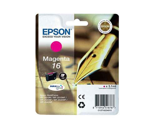 Tinteiro Original Epson T1623 / 16 Magenta 3.1ml
