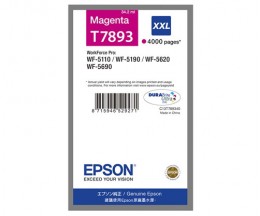 Tinteiro Original Epson T7893 XXL Magenta 34.2ml ~ 4.000 Paginas