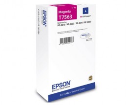 Tinteiro Original Epson T7563 Magenta 14ml ~ 1.500 Paginas