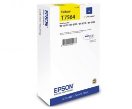 Tinteiro Original Epson T7564 Amarelo 14ml ~ 1.500 Paginas