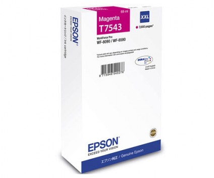 Tinteiro Original Epson T7543 Magenta 69ml ~ 7.000 Paginas