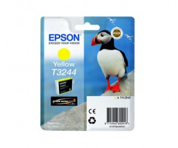 Tinteiro Original Epson T3244 Amarelo 14ml ~ 980 pages