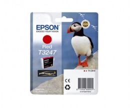 Tinteiro Original Epson T3247 Vermelho 14ml ~ 980 pages