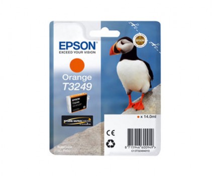 Tinteiro Original Epson T3249 Laranja 14ml ~ 980 pages