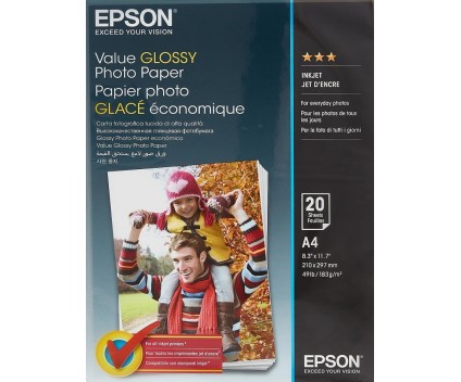Papel Fotográfico Original Epson S400035 183 g/m² ~ 20 Páginas 210mm x 297mm