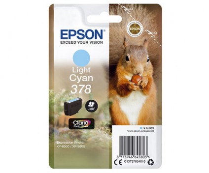 Tinteiro Original Epson T3785 / 378 Cyan Foto 4.8ml