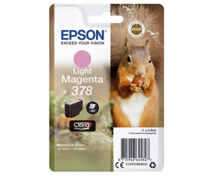 Tinteiro Original Epson T3786 / 378 Magenta Foto 4.8ml