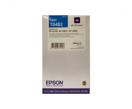Tinteiro Original Epson T04B2 Cyan 39ml ~ 4.600 Paginas