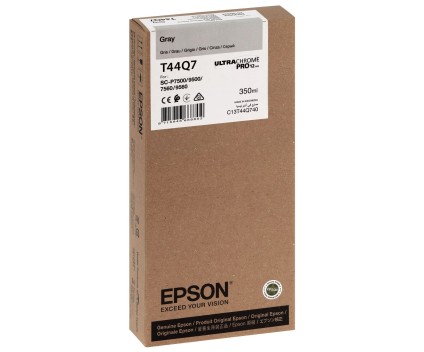 Tinteiro Original Epson T44Q7 Cinza 350ml