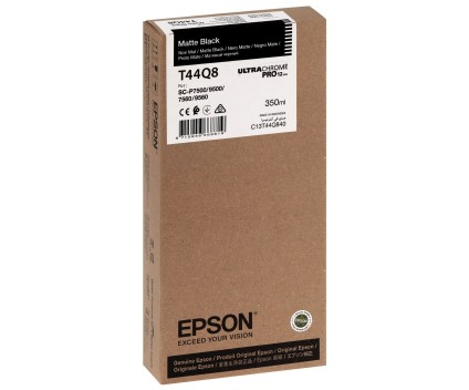 Tinteiro Original Epson T44Q8 Preto Mate 350ml