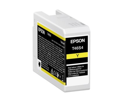 Tinteiro Original Epson T46S4 Amarelo 25ml