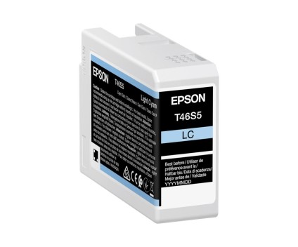 Tinteiro Original Epson T46S5 Cyan Claro 25ml