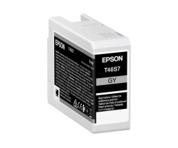 Tinteiro Original Epson T46S7 Cinza 25ml