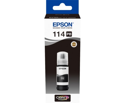 Tinteiro Original Epson T07B1 / 114 Preto Foto 70ml