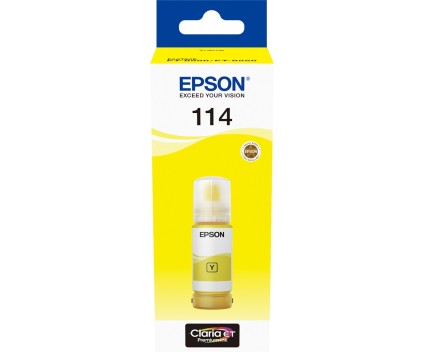 Tinteiro Original Epson T07B4 / 114 Amarelo 70ml