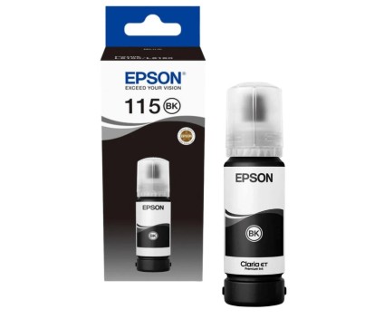 Tinteiro Original Epson T07C1 / 115 Preto 70ml ~ 6.200 Paginas