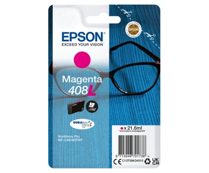 Tinteiro Original Epson T09K3 / 408 L Magenta 21.6ml