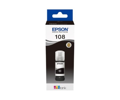 Tinteiro Original Epson T09C1 / 108 Preto 70ml ~ 3.600 Paginas