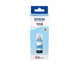 Tinteiro Original Epson T09C5 / 108 Cyan Claro 70ml ~ 2.100 Paginas