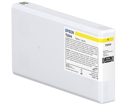 Tinteiro Original Epson T55W4 Amarelo 200ml