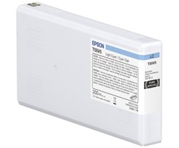 Tinteiro Original Epson T55W5 Cyan Claro 200ml