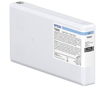 Tinteiro Original Epson T55W5 Cyan Claro 200ml