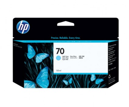 Tinteiro Original HP 70 Cyan Claro 130ml