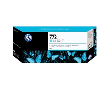 Tinteiro Original HP 772 Cyan Claro 300ml