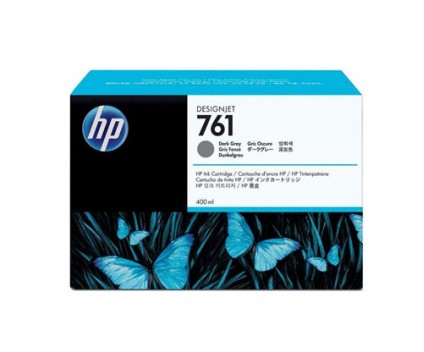 Tinteiro Original HP 761 Cinza Escuro 400ml