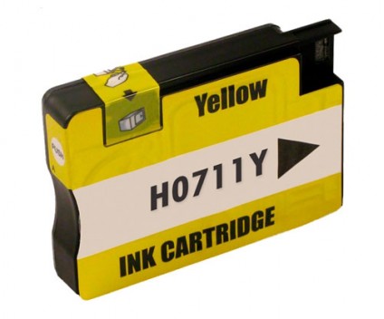 Tinteiro Compativel HP 711 XL Amarelo 26ml