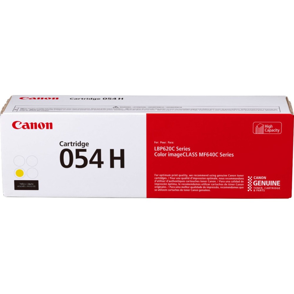 Toner Original Canon 054H Amarelo ~ 2.300 Paginas