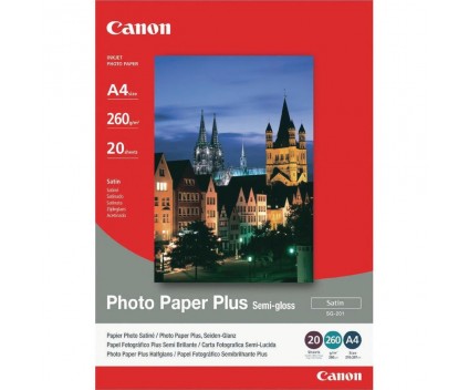 Papel Fotográfico Original Canon 1686B021 260 g/m² ~ 20 Paginas 210mm x 297mm