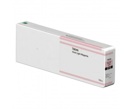 Tinteiro Compativel Epson T8046 Magenta Foto 700ml