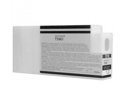 Tinteiro Compativel Epson T5961 Preto FOTO 350ml