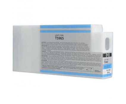 Tinteiro Compativel Epson T5965 Cyan Claro 350ml