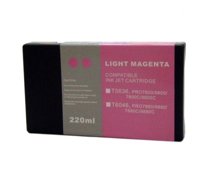 Tinteiro Compativel Epson T5636 Magenta Foto 220ml