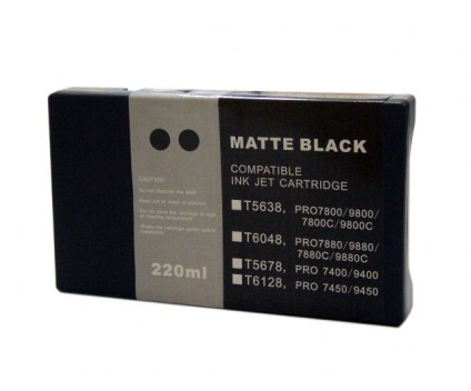 Tinteiro Compativel Epson T5678 Preto Matte 220ml