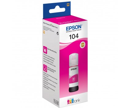 Tinteiro Original Epson T00P3 / 104 Magenta 65ml ~ 7.500 Paginas