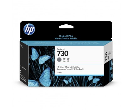 Tinteiro Original HP 730 Cinza 130ml