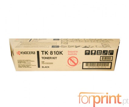 Toner Original Kyocera TK 810 K Preto ~ 20.000 Paginas